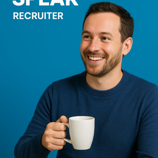 Recruiter van Speak staat klaar om vragen te beantwoorden.