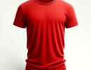 A Plain Red T Shirt With No Patterns Or Logos, Dis
