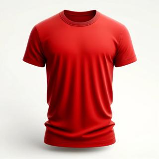 A Plain Red T Shirt With No Patterns Or Logos, Dis